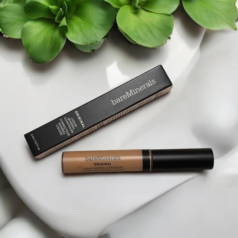 Bare Minerals Original Liquid Mineral Concealer Medium/tan 3.5N‎ 0.2 Fl Oz